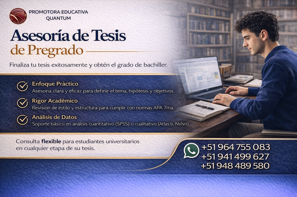 Asesoria de tesis pregrado