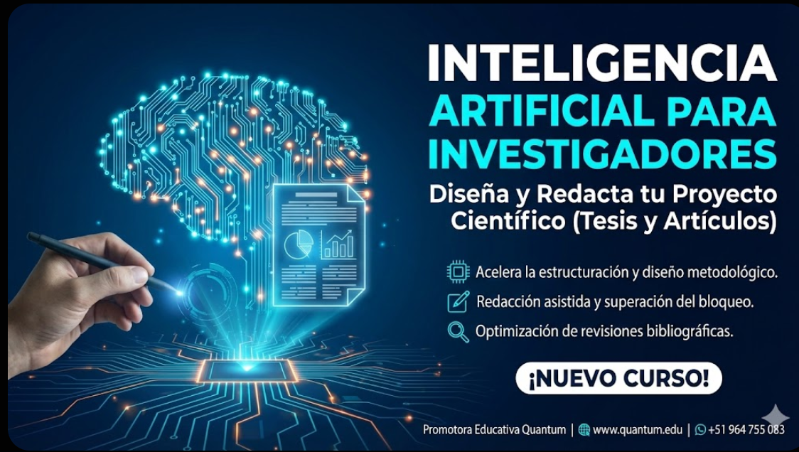 Inteligencia Artificial para Investigadores: Diseña y Redacta tu Proyecto Científico (tesis y artículos).